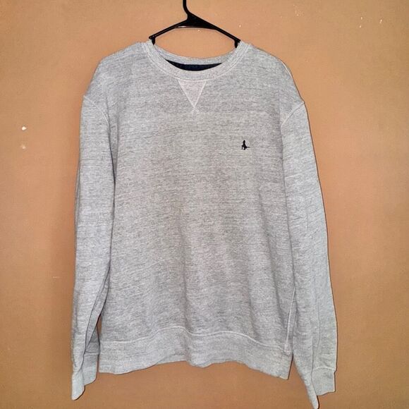 Jack Wills Men's Crewneck Knit Grey Long Sleeve Sweater - Size Large - Picture 4 of 10